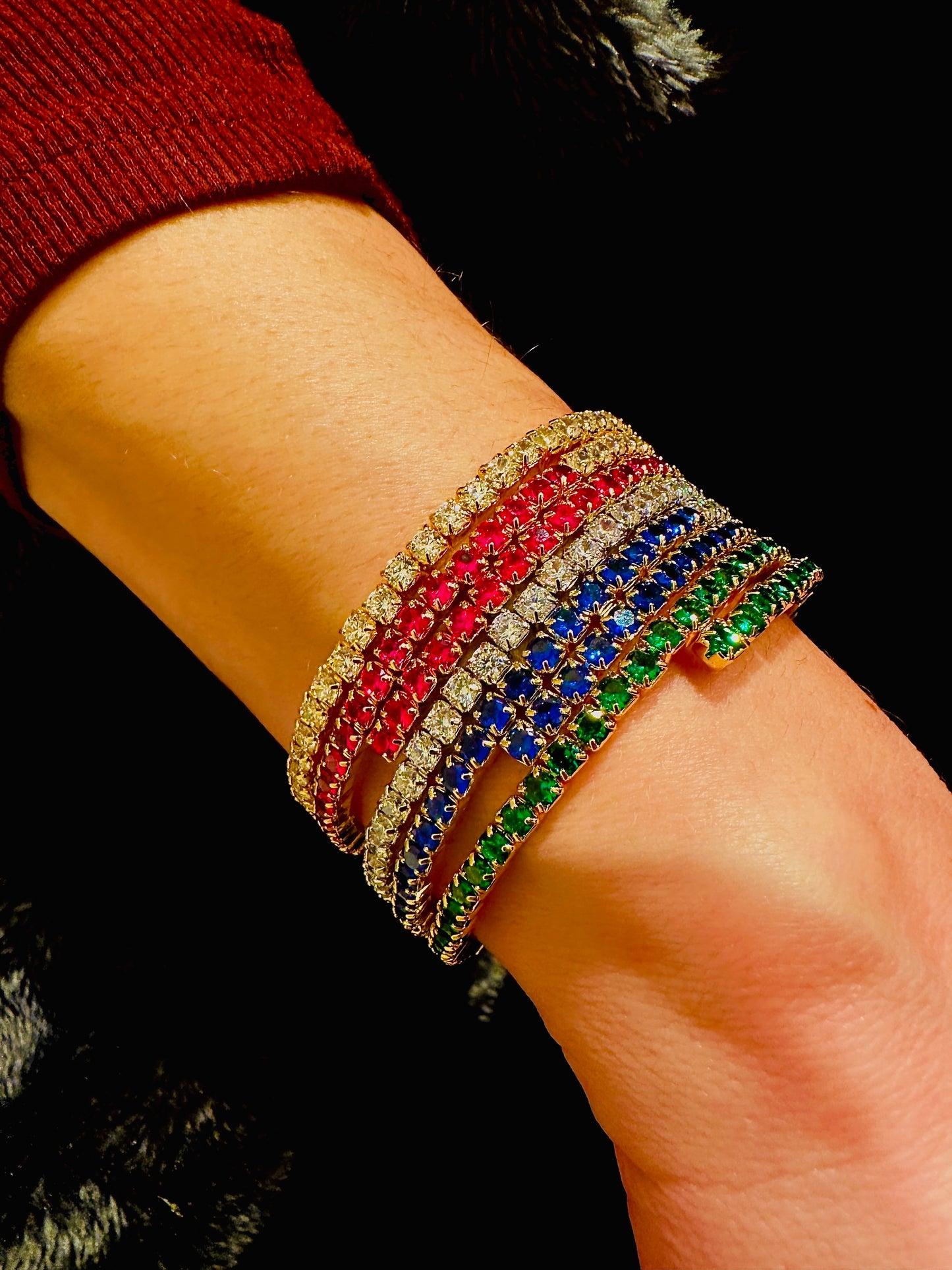 Radiant DuoFlex Tennis Bracelet