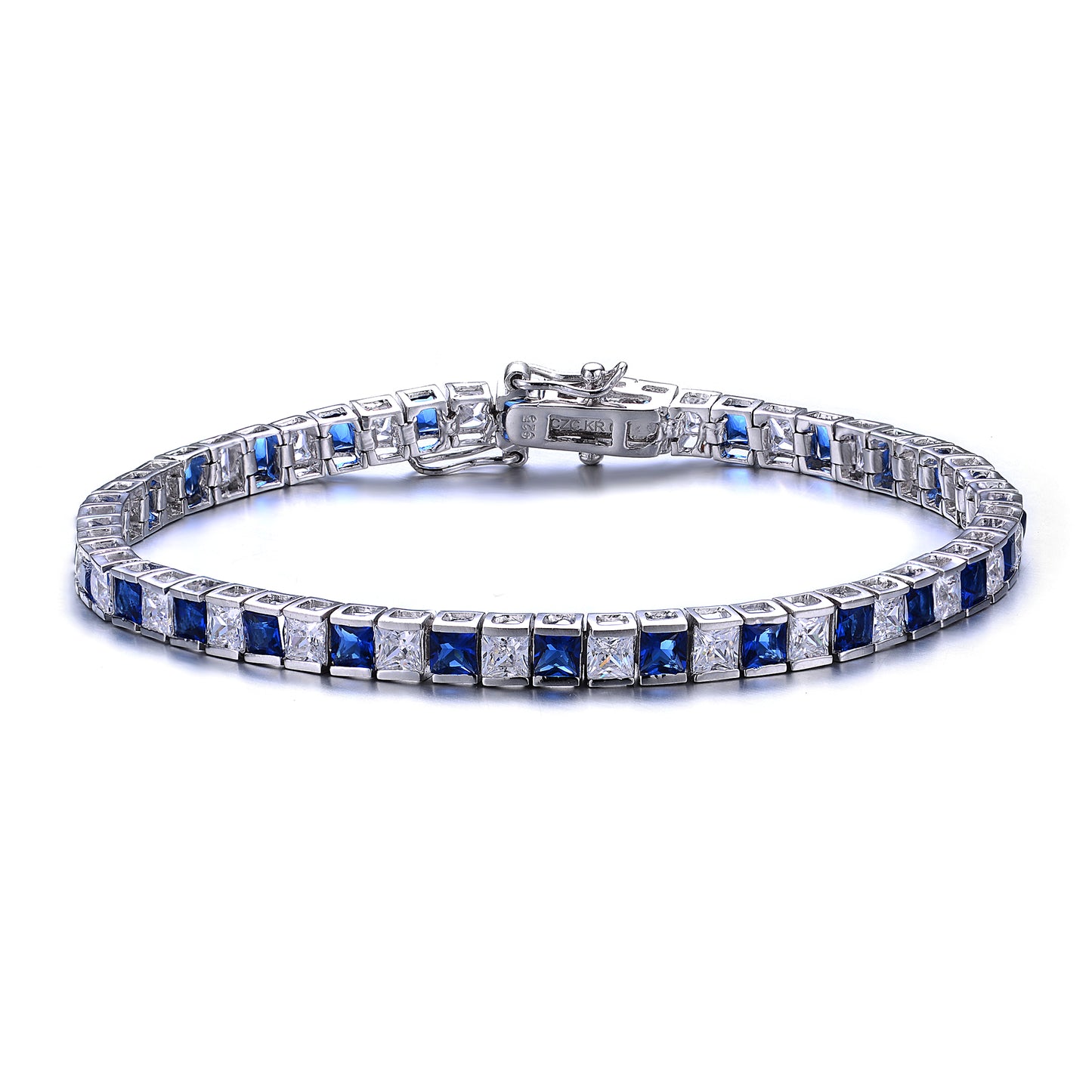 CZ 3MM Channel Setting Tennis Bracelet