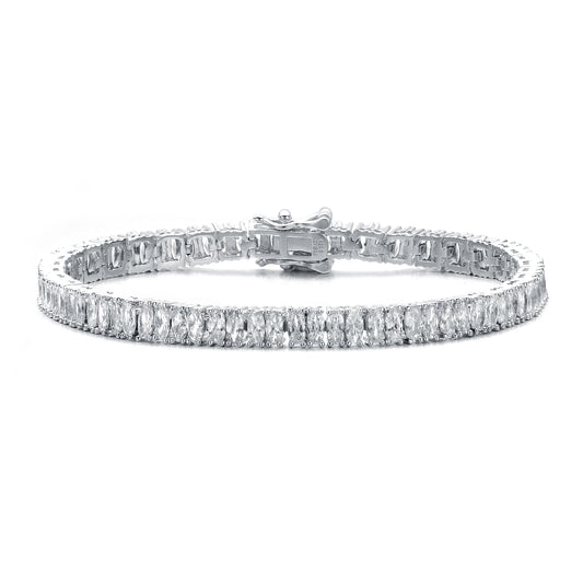 CZ Two Row Tennis Bracelet